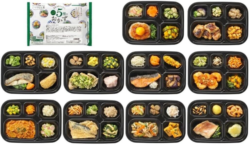 Amazon限定】25％OFF ワタミの宅食ダイレクト いつでも五菜 10食セット (セットＣ) 冷凍弁当 冷凍おかず 冷凍惣菜 塩分調整 カロリー調整 冷凍 弁当 管理栄養士 宅配弁当 レンジで簡単調理 冷凍食品 おかずセット おかずのみ